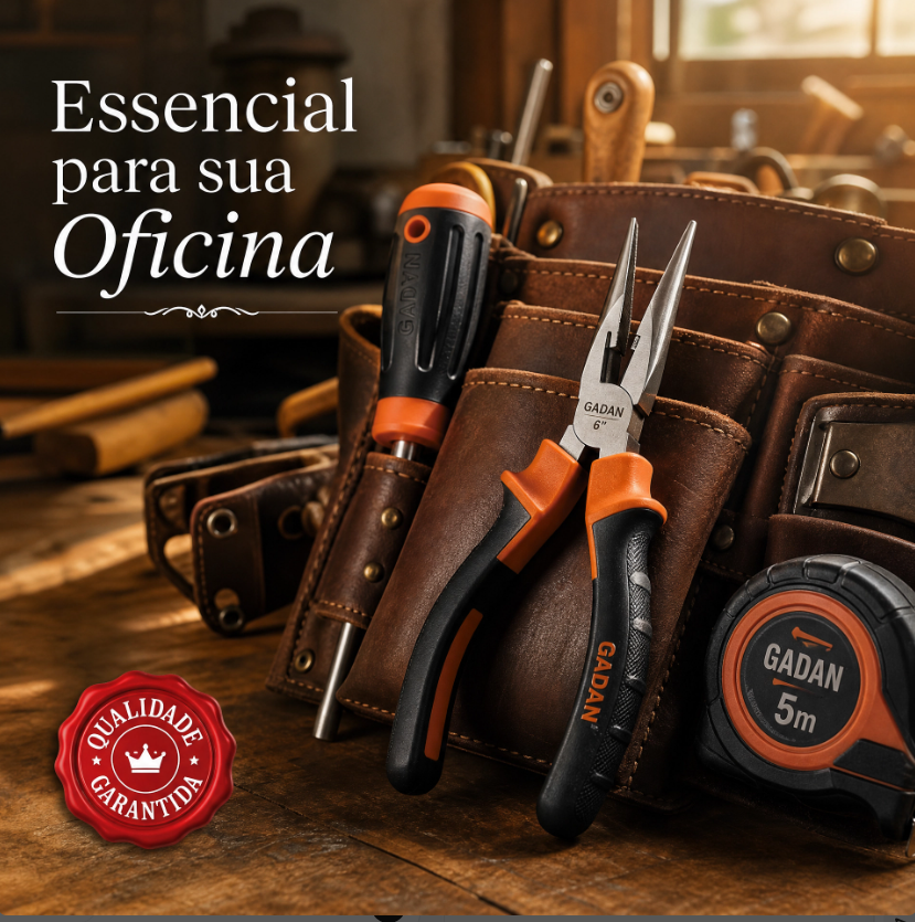 ALICATE DE BICO MEIA CANA 6" - GADAN