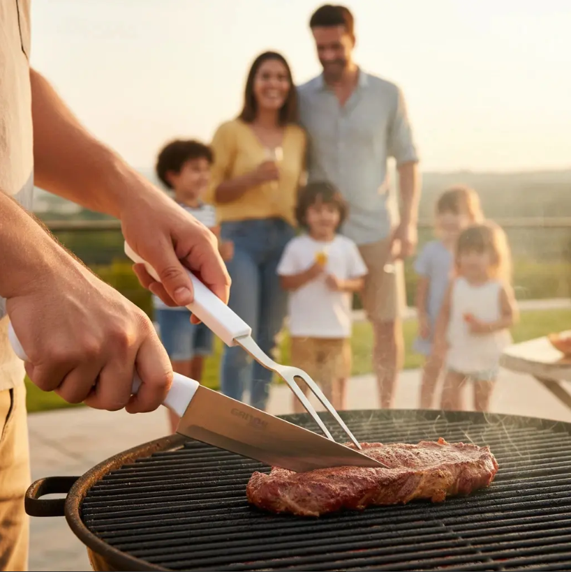 KIT PARA CHURRASCO C/ 2 PEÇAS - GADAN