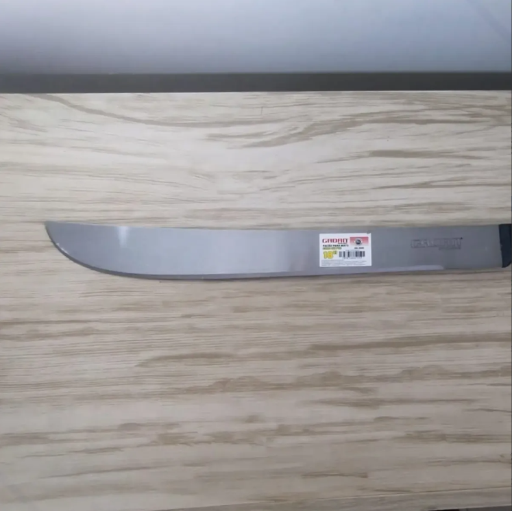 FACÃO PARA MATO 18" CABO DE PVC - GADAN