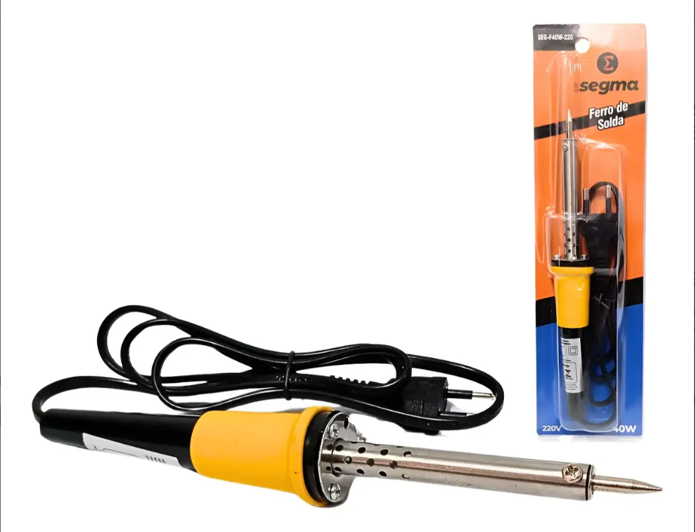 FERRO DE SOLDA SEGMA 40W 127V
