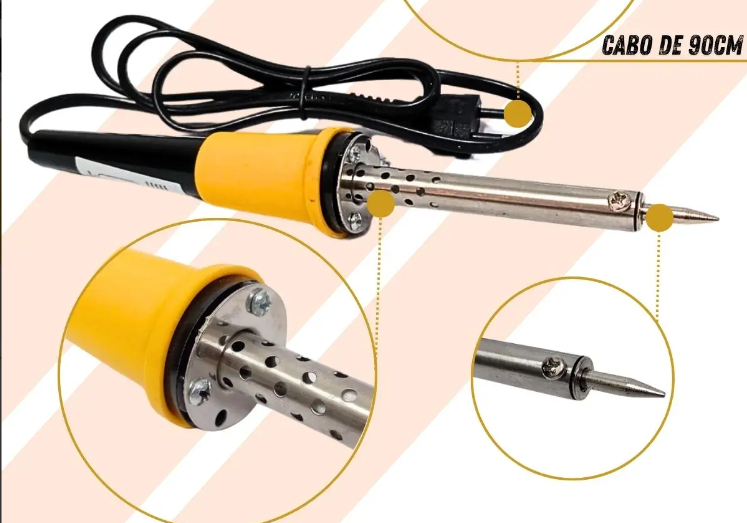 FERRO DE SOLDA SEGMA 40W 127V