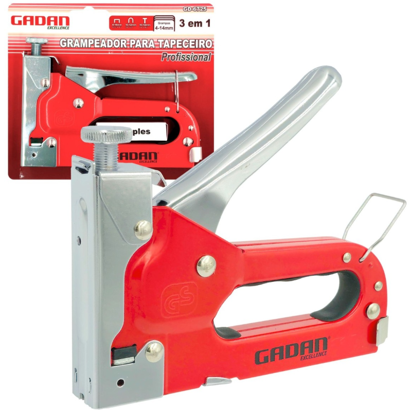 GRAMPEADOR DE TAPECEIRO 4-14MM PROFISSIONAL - GADAN