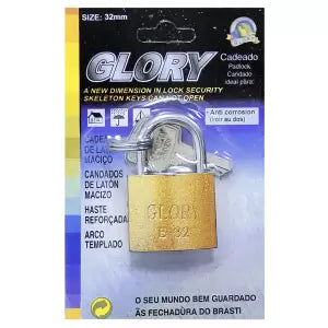 CADEADO 32MM C/ 2 CHAVES
