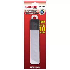 LAMINAS PARA ESTILETES 18MM C/10 UN-GADAN