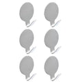 KIT COM 6 GANCHOS MULTIUSO - GADAN