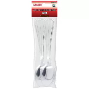 COLHER EM INOX C/ 6 UN. - GADAN