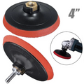 SUPORTE DE BOINA E LIXA COM VELCRO 125MM 4" + ADAPTADOR - GADAN