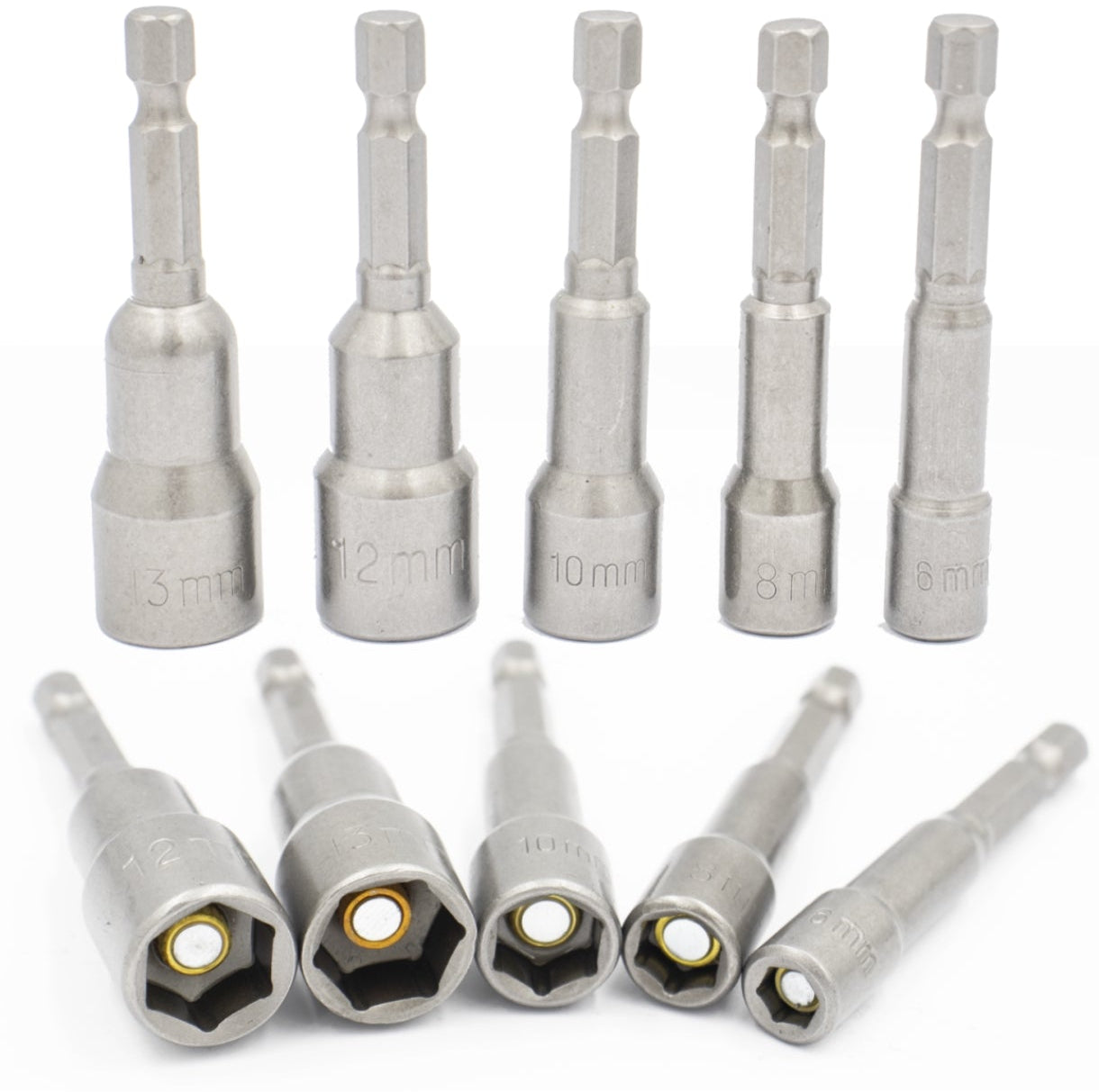 SOQUETE MAGNÉTICO 65MM EM KIT COM 5 PCS-GADAN