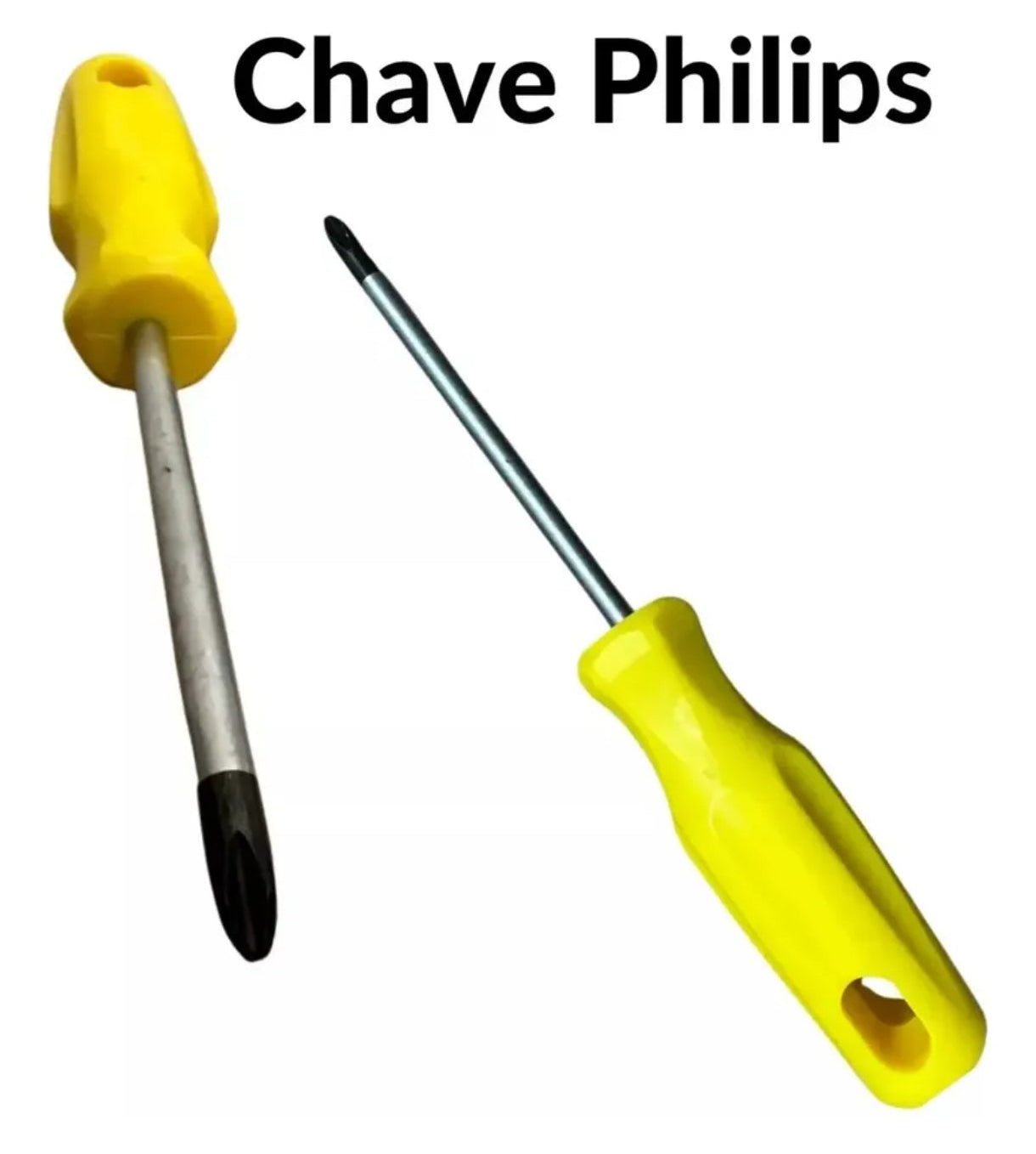 JOGO DE CHAVES FENDA/PHILIPS C/2 PEÇAS - GADAN