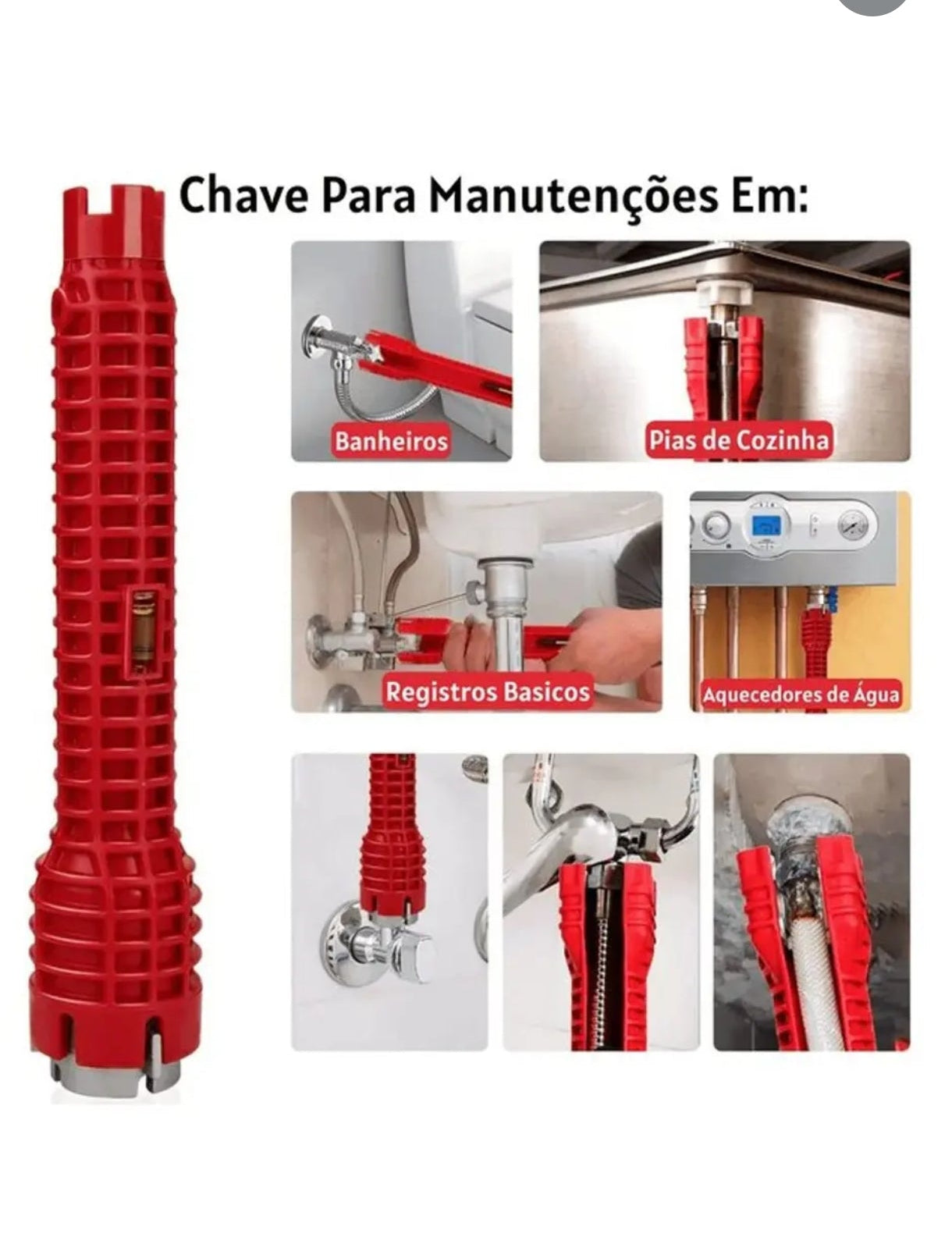 CHAVE HIDRÁULICA MULTIFUNCIONAL 21-23,5-28-34 E  40MM-GADAN