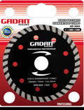 DISCO DE CORTE 4" DIAMANTADO TURBO - GADAN