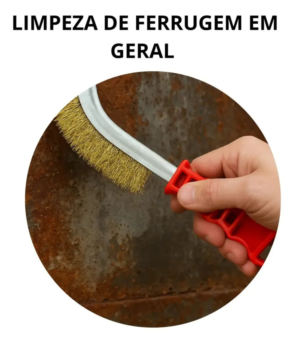 ESCOVA DE AÇO MANUAL - GADAN