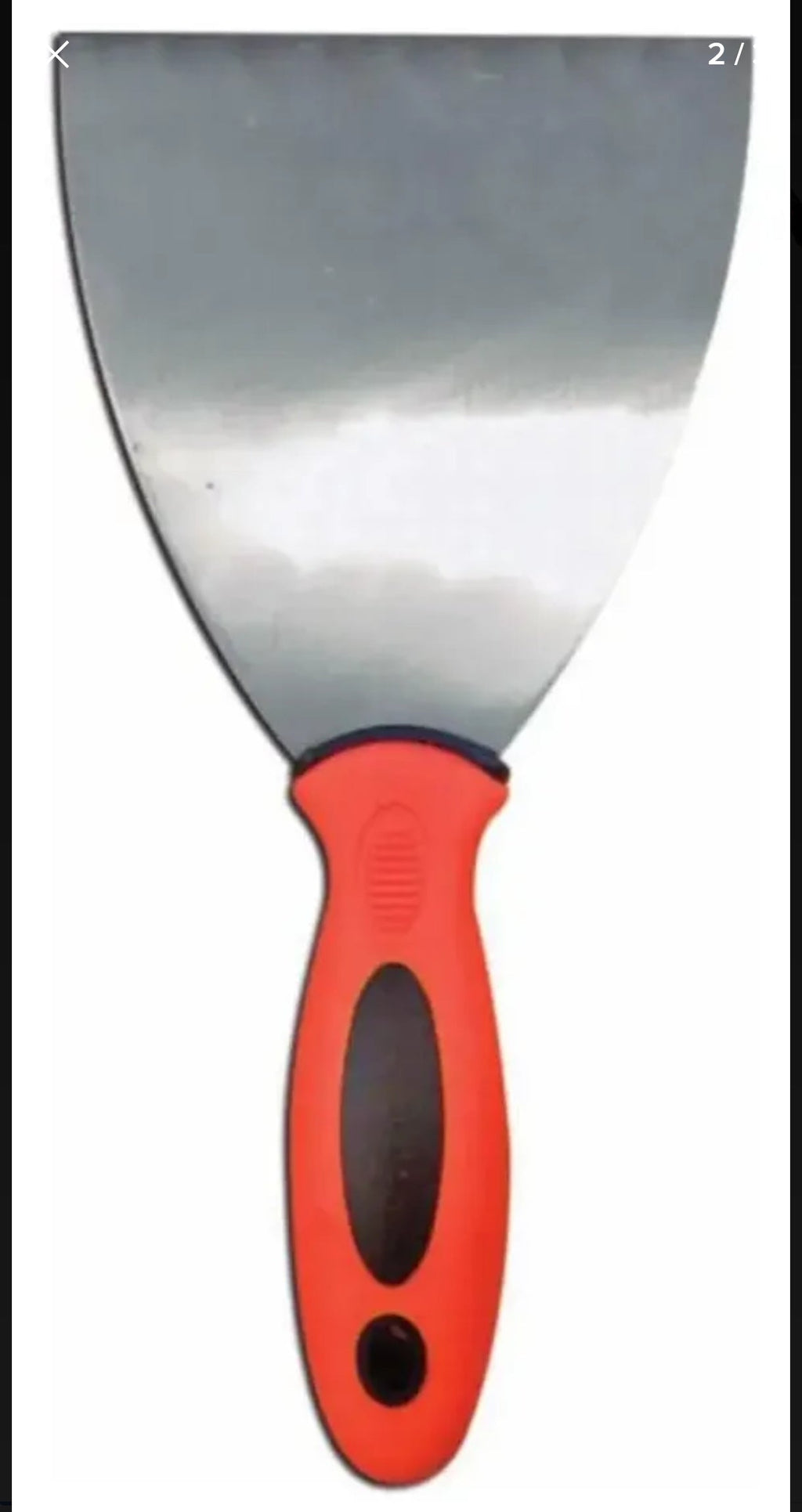 ESPATULA 5" EMBORRACHADA PROFISSIONAL - GADAN