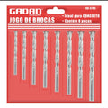JOGO DE BROCAS PARA CONCRETO C/ 8 PCS-GADAN