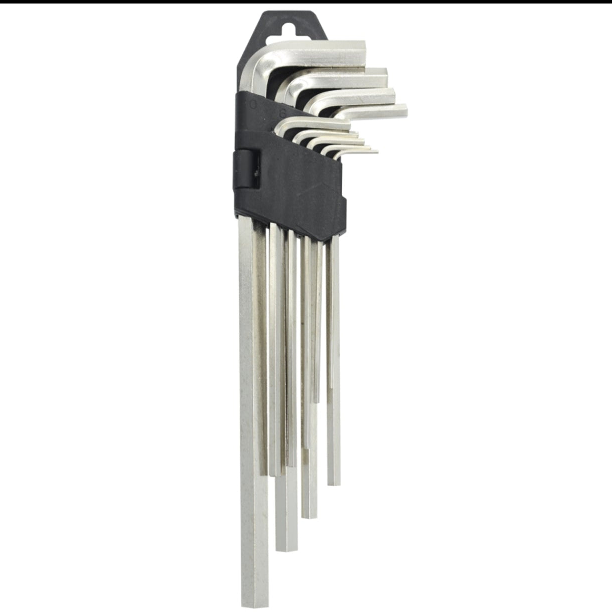 CHAVE ALLEN C/ 9 PEÇAS (GRANDE) 1,5MM A 10,0MM AÇO CROMO- GADAN